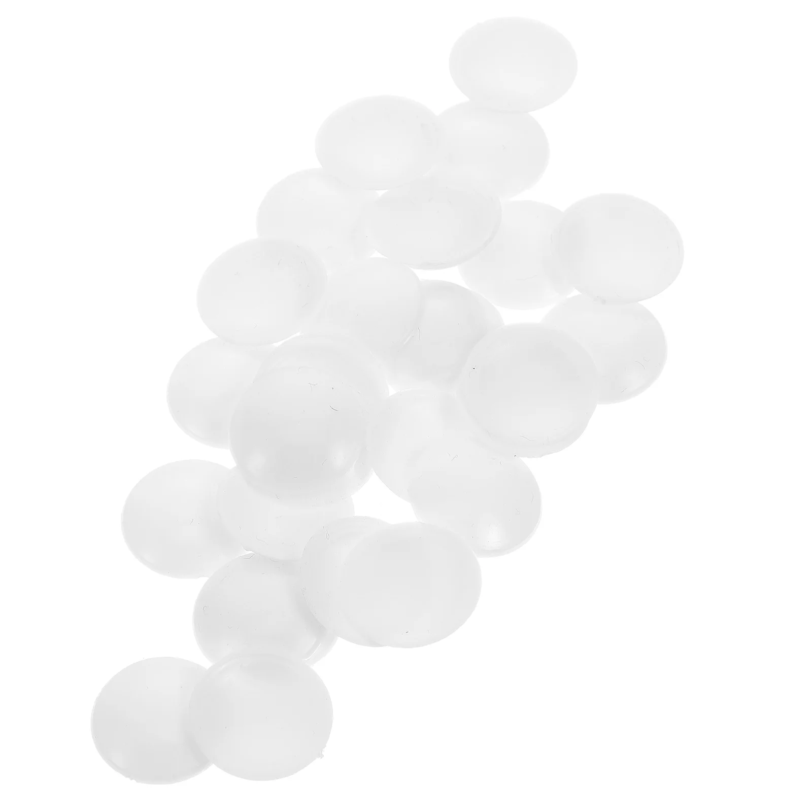 

100pcs Heart Shaped Embellishment Button Diy Craft Supplies Bag Buckles Embryo Pocket Wallet Decorative Accessories Smooth Small