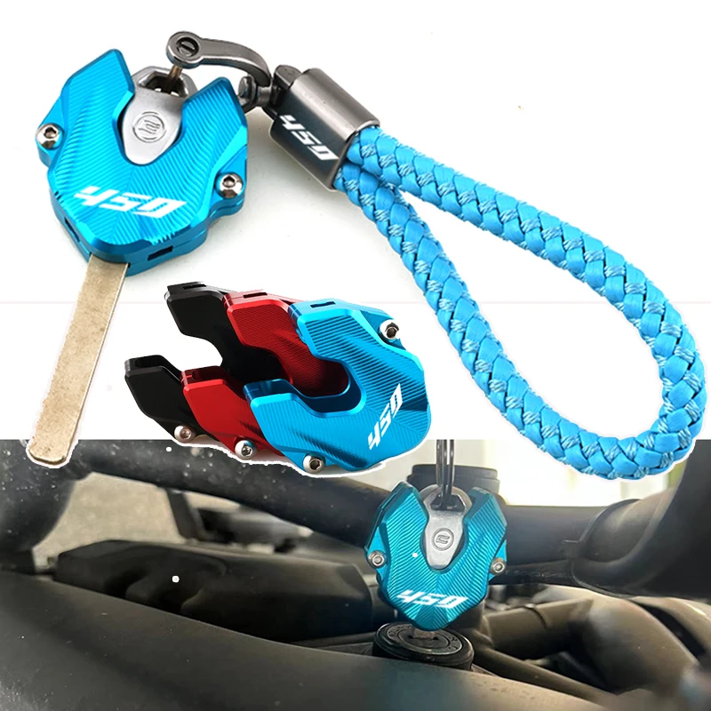 

For CFMOTO 450MT 450SR 450SS 450SRS 450NK 450CLC 450 SR/SS/SRS/MT Motorcycle CNC Keyring Cover Case Shell Key Chain Accessories