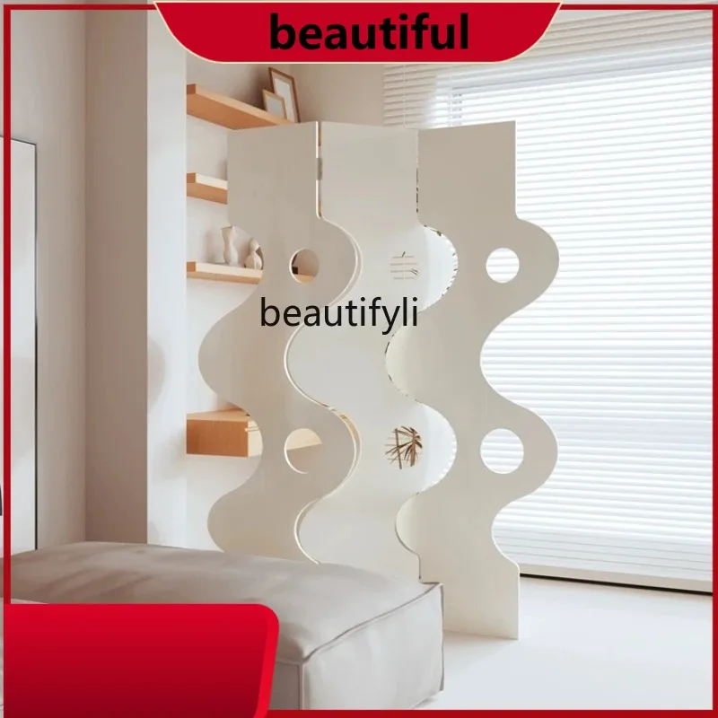 

Subareas Screens Living Room Entrance Minimalist French Retro Office Foldable Mobile Wall H