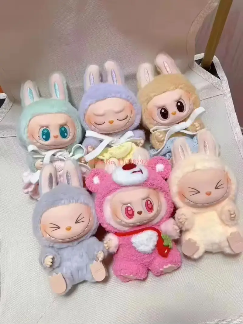 New High Quality Labubu Anime Figure The Monsters Labubu Sit-Down Party Series Vinyl Pendant Doll Collection Decoration Giftr