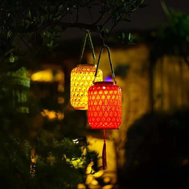 Outdoor-Gartenbehänge, Laternen, dekorative Gartenlampen für den Außenbereich, Vintage-LED, wasserdichte Campinglampen für Hof, Veranda