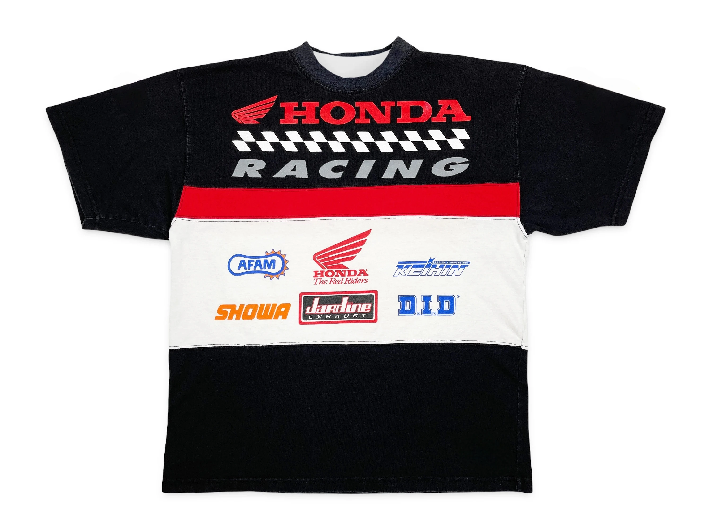 

2025 Summer Fashion HONDA Honda Racing Printed Men T-shirt Sweat Wicks Breathable Motorcycle T-shirt For Men And Women Moto