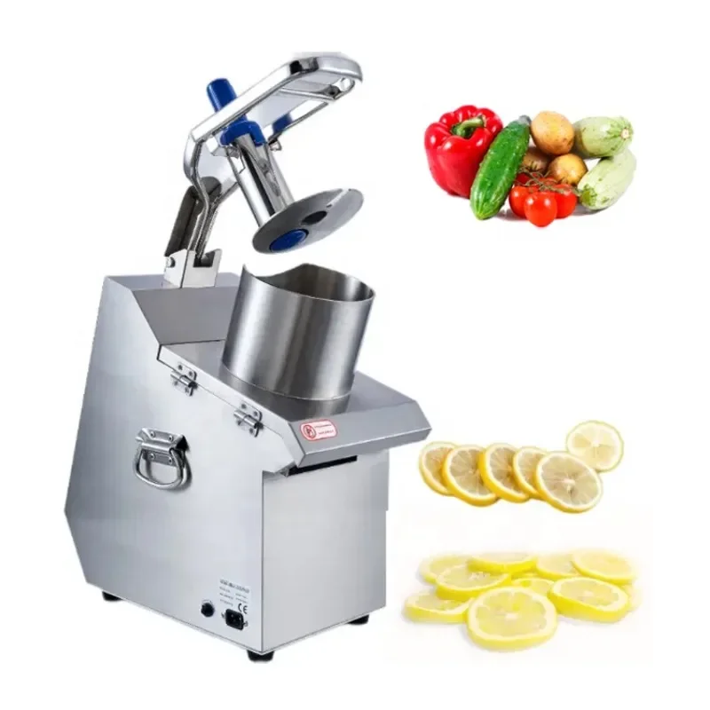 GS28 Stainless Steel Potato Onion Carrot Vegetable Slicer Dice Shredding Commercial Small Vegetable Cutting Machine Kitchen Use