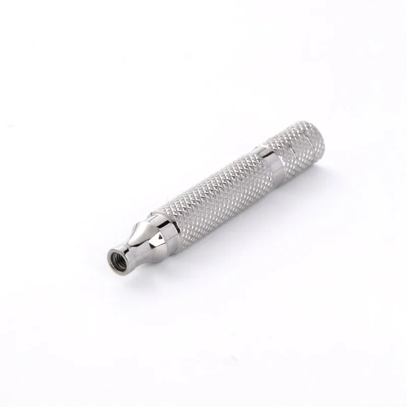 2026 New Arrival！YAQI Polished Titanium Men Safety Razor Handle Comfortable Shaving