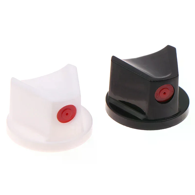 

10pc Dot Fat Spray Paint Caps Plastic Spray Nozzles White Spray Paint Replacement Caps for Graffiti Street Art Aerosol Bottle