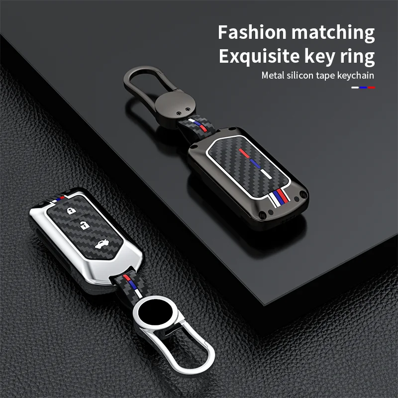 Car Key Case Cover Fob For Toyota Corolla Verso 2004 2006 2007 Prius Gen 20 2005 2008 Remote Protect Shell Keychain Accessories