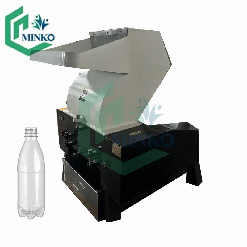 Minko New Product Automatic Plastic Crushing Machine for Waste Plastics Recycling