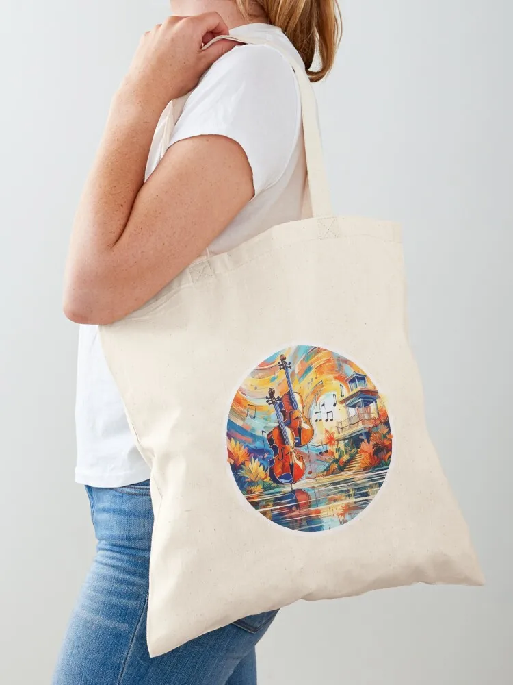 

Cello instrument Tote Bag free delivery bags Eco bag Large bags for women tote bag men's