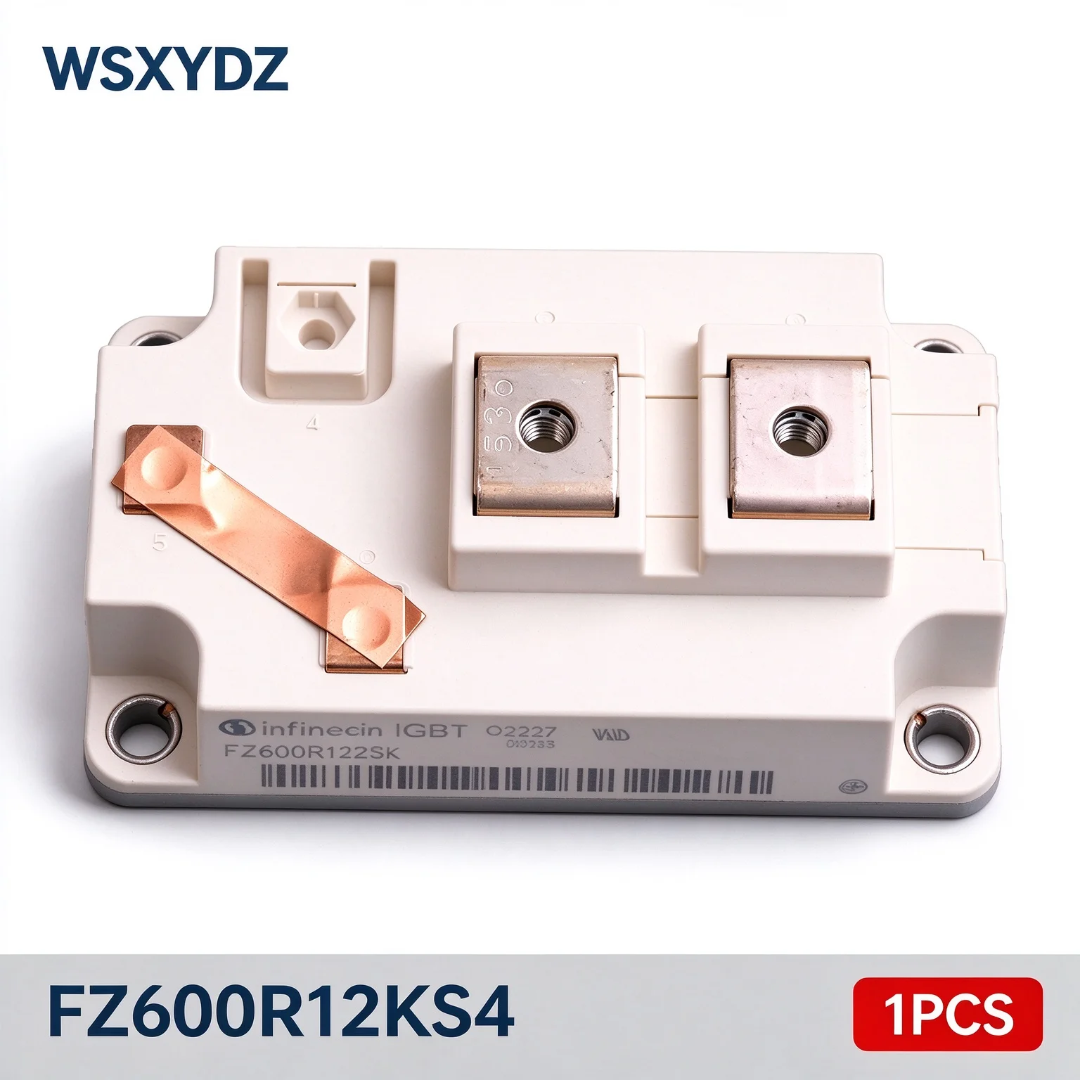 1PCS FZ600R12KS4 IGBT Module 1200V 600A 1200A Peak Single Switch Fast IGBT2 62mm Infineon Inverter Diode New Original
