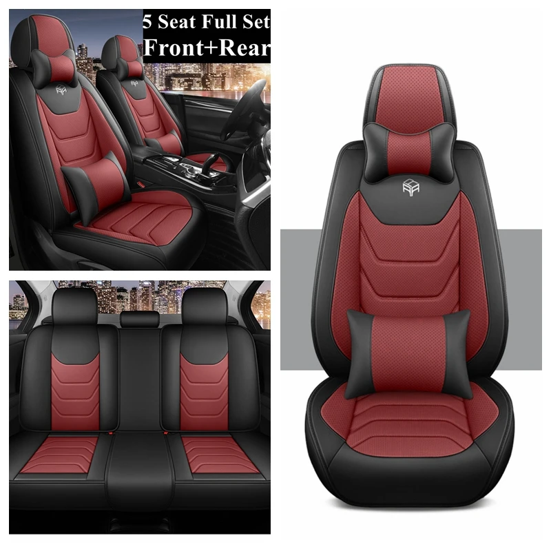 Car Seat Cover Set for Honda Civic Jazz Legend Accord City Clarity Concept-v Crosstour Crv Fit Hrc Insight Ridgeline Urban Vezel