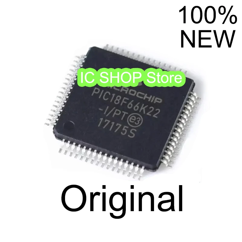 

PIC18F66K22-I/PT PIC18F66K22 I PT TQFP 100% Original Brand New
