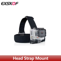 Head Strap Mount Headband Belt For GoPro Hero 13 12 11 10 9 8 7 insta360 SJCAM AKASO DJI Osmo Action 5 4 3 2 Camera Accessories