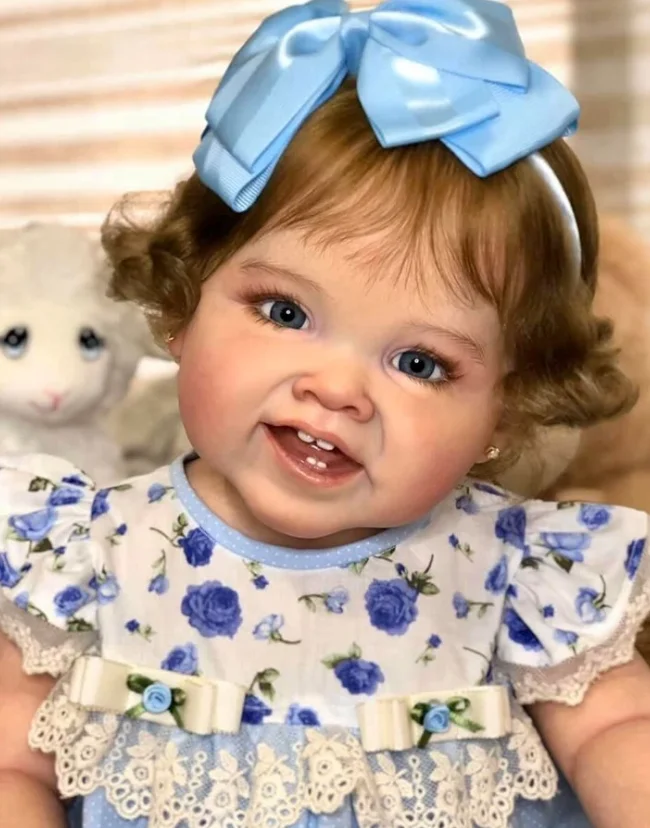 28inch Huge Size Reborn Toddler Doll Kit Realistic Baby Doll Finished Painted Doll Parts for Girls Bebe