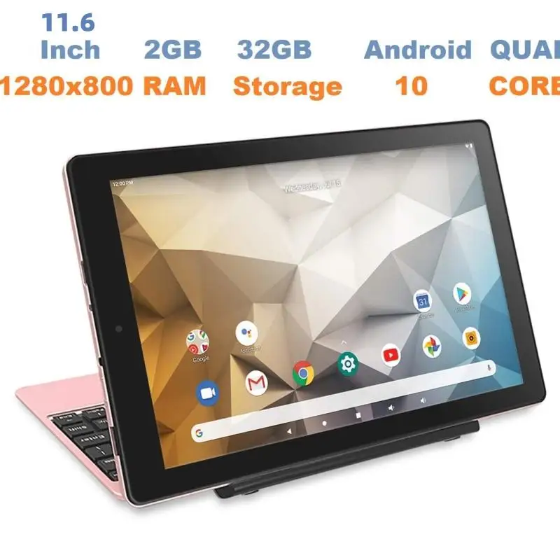Tablet PC Android 9.0/ Android 10.0 RCT6716 11,6 Inci RAM 2GB ROM 32GB /64GB 768X1368 IPS MT8167 Quad Core 5000MAh