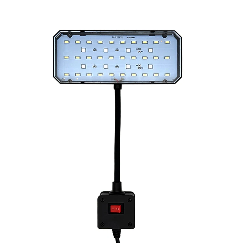 

220V Aquarium LED Light Full Spectrum Fish Tank High Brightness Portable 360° Rotatable Decor Aquatic Plant Grow Clip-on Lamp