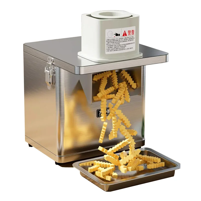 Multifunctional Slicer Shredder Fully Automatic Vegetables Dicing Machine Commercial Carrot Potato Onion Cutter Machine