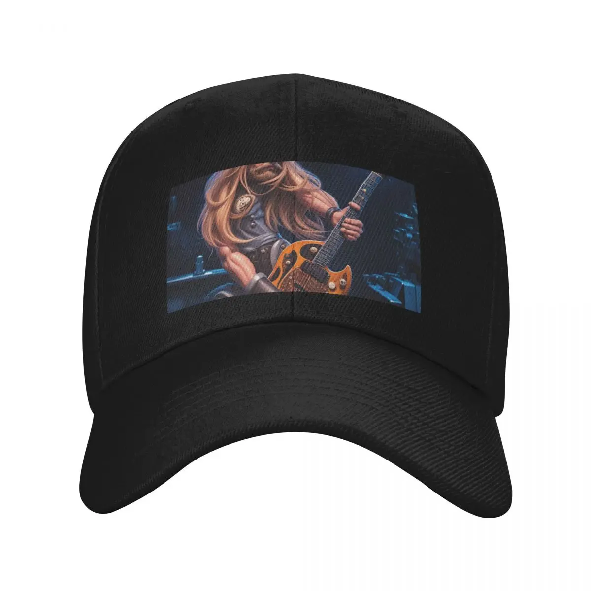 Black Label Society: Zakk Wylde Art Baseball Cap Hat Baseball Cap Golf Wear summer hat funny hat For Women Men's