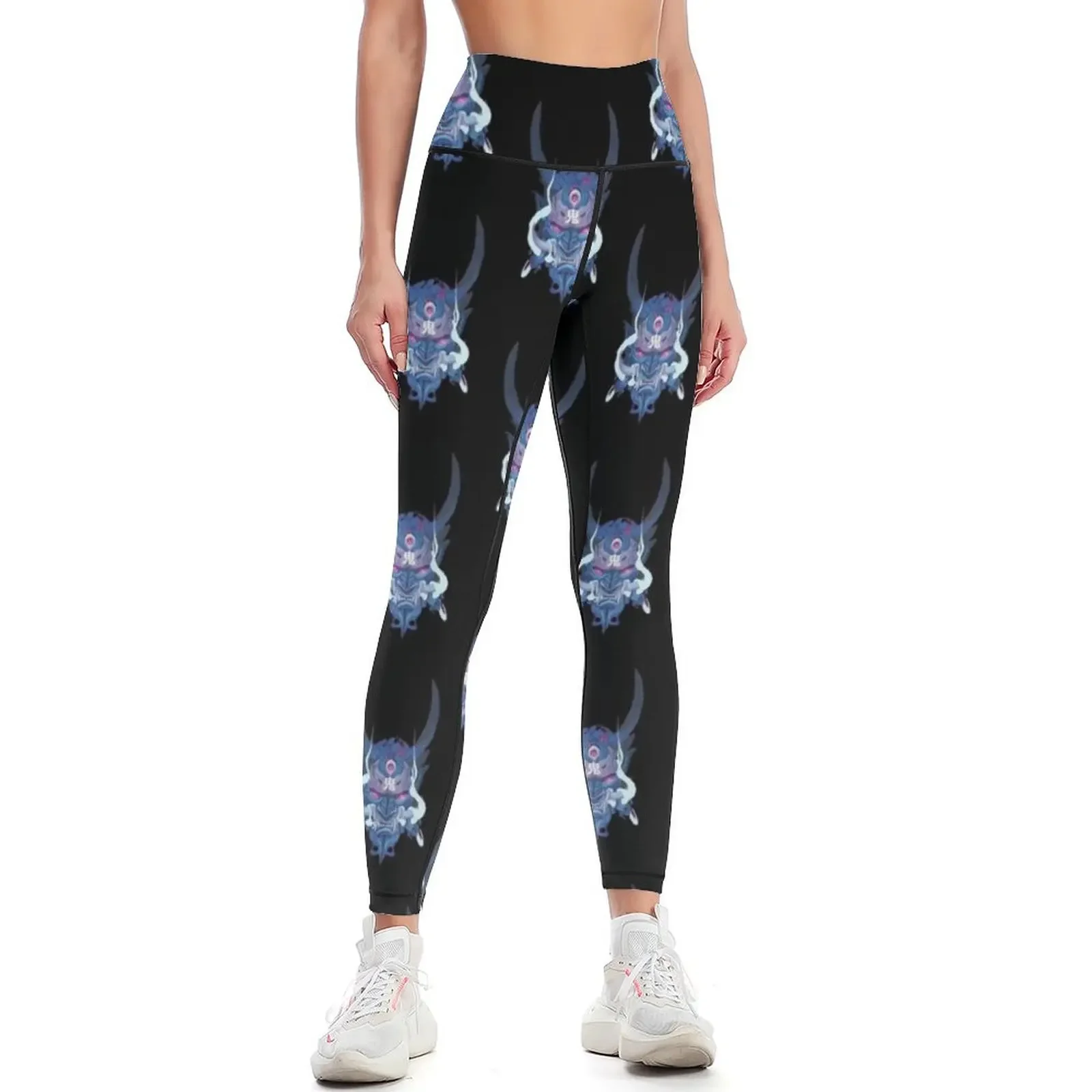 Oni Samurai devil Leggings Fitness clothing Pants sport Womens Leggings