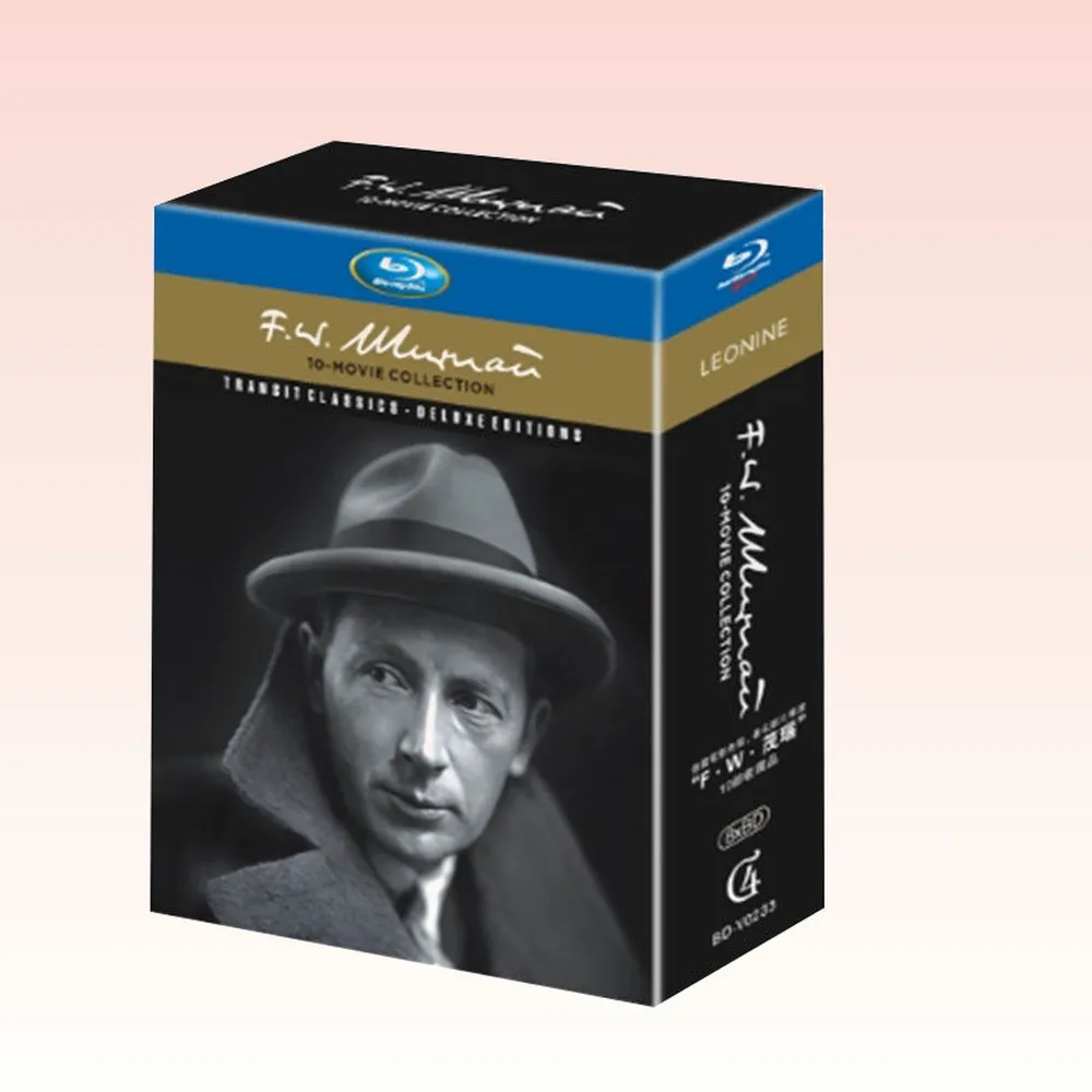 BD Blu-ray High-Definition Movie Silent Film Director F.W. Murnau 8-Disc Box Set