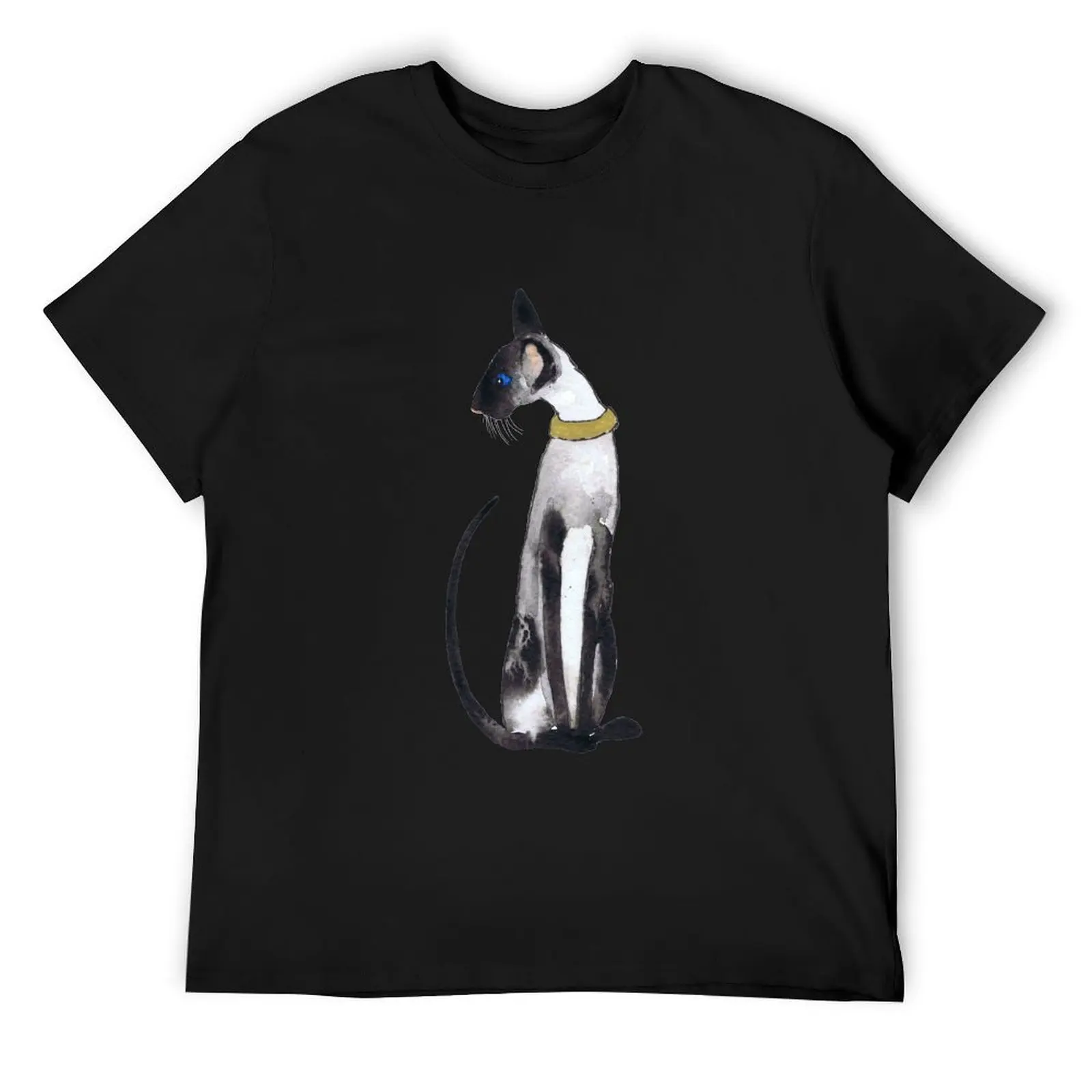 SIAMESE CAT c325 T-Shirt customs design your own Blouse vintage clothes anime stuff mens t shirts