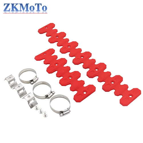 Imagen 2 del producto Cubierta de protección del silenciador del aislamiento de escape de 4 tiempos para motocicleta, para KTM SXF EXCF SMR, Husqvarna FC FE, Honda, Yamaha, Suzuki