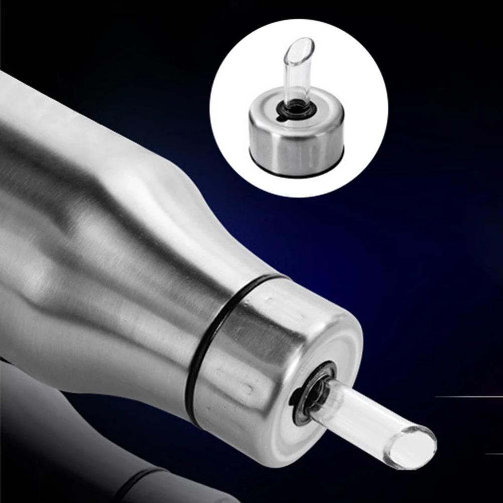 

Stainless Steel Oil Dispenser Bottle 304 Material Anti Safe Food Grade Vinegar Container Kitchen Cooking Oil Bottle