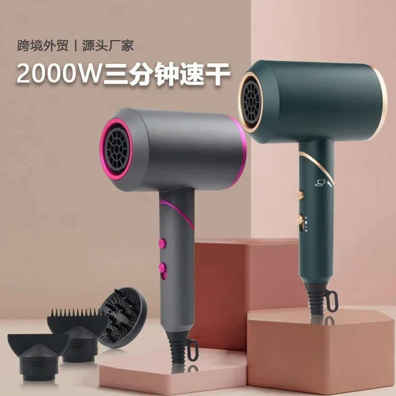 

Folding Hair Dryer Household Hotel Negative Ion Portable Hair Dryer 110V 220V