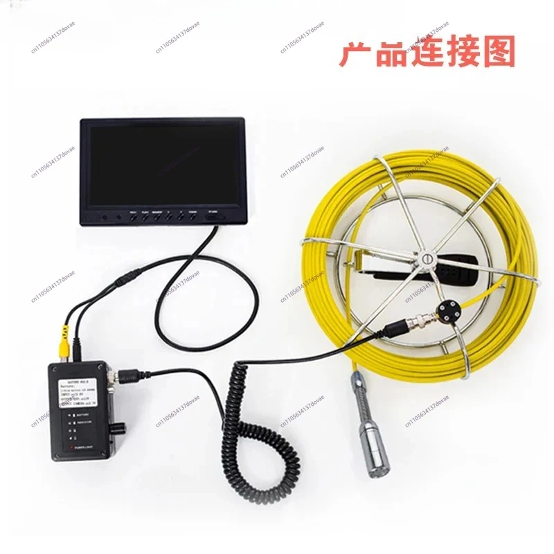 Visual waterproof high definition industrial pipe endoscope camera sewer pipe detector
