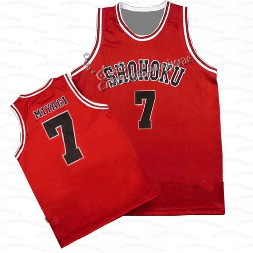 26 heiß begehrte Basketballtrikots, rotes Retro-Anime-Charaktertrikot, atmungsaktives, schnell trocknendes Sportshirt, Kinder- und Erwachsenen-Tanktop – Detail 9