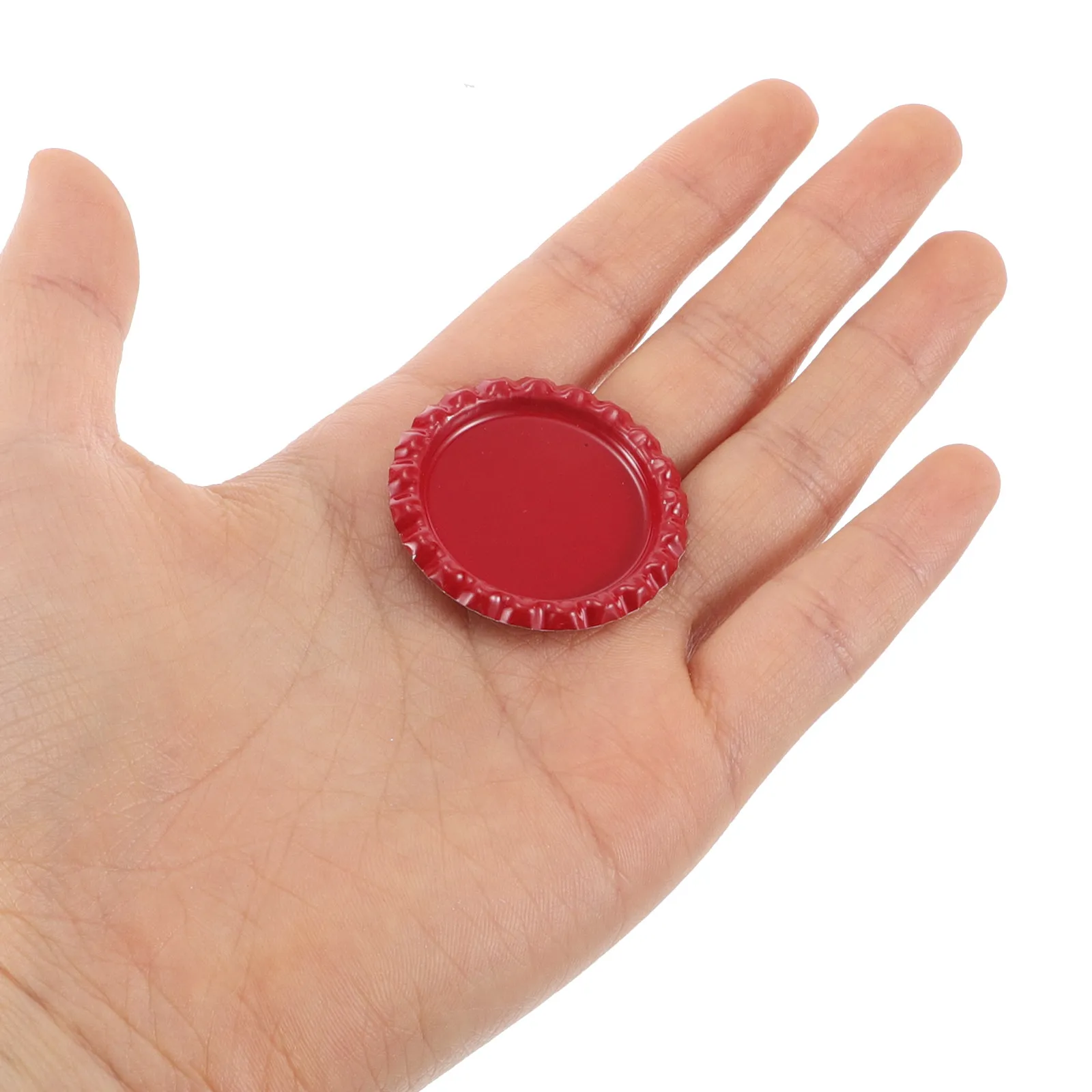 1Set Flat Beer Bottle Caps Metal Craft Supply No Inner Gasket DIY Jewelry Making Pendants Bracelets Scrapbooking Bulk Decorative