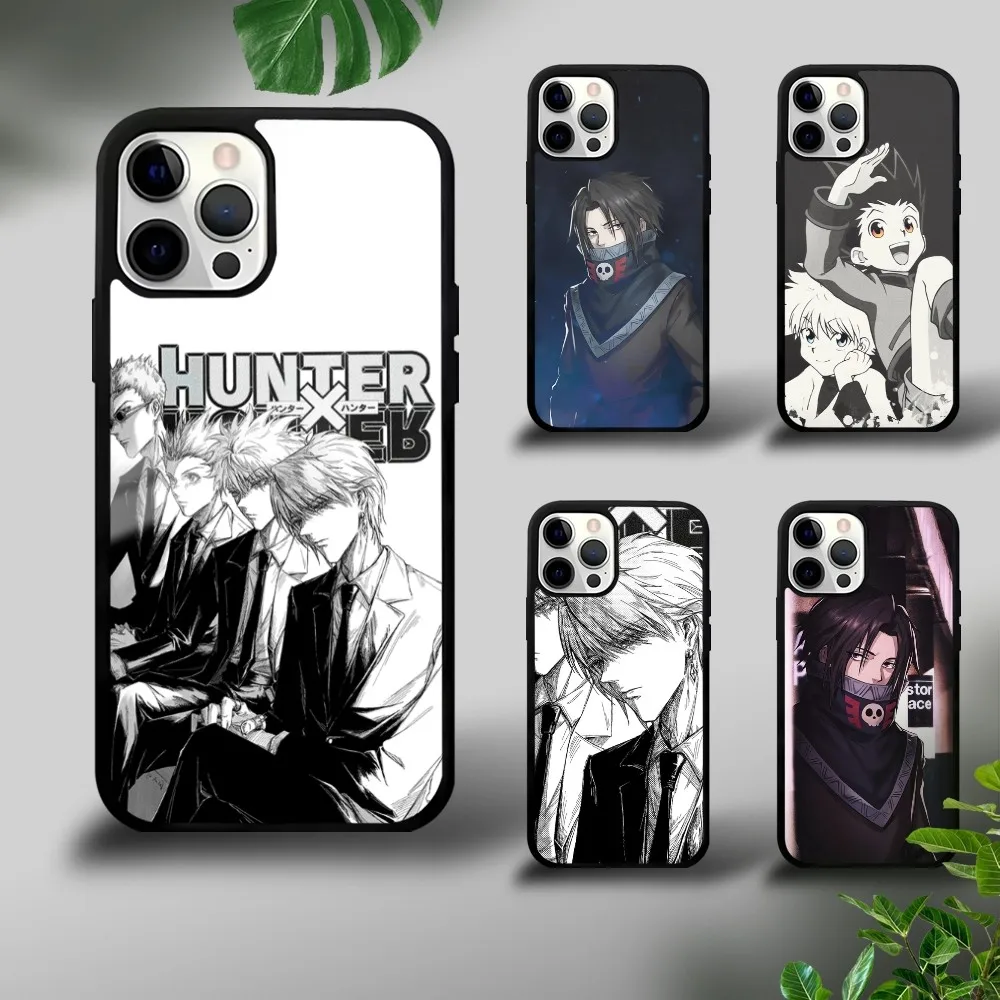 

H-Hunter X Hunter Anime Phone Case For iPhone 16 15 14 13 12 11 Pro Xs Max Mini Plus Celulares Hard Funda
