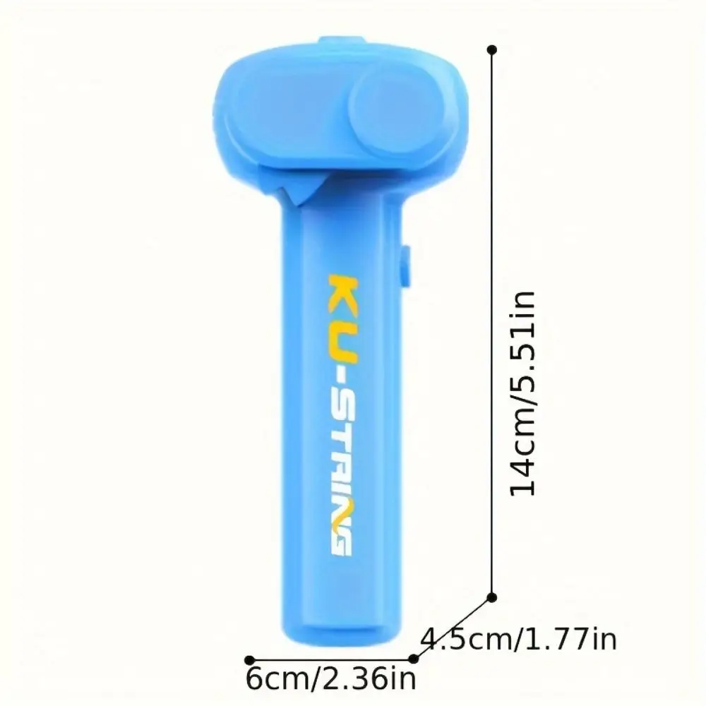 Glow-in-the-Dark Rope Thruster Handheld Adjustable Speed Rope Launcher Toy Long-lasting Range Creative Rope Propeller