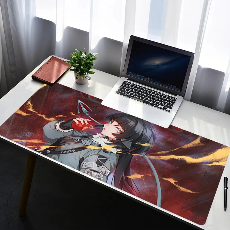 Mouse Pad Computer Gaming Accessories Mousepad Z-zenless Zone Zero Jane Doe Rubber Extended Desk Mat Laptop Gamer Keyboard Pad