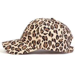 Unisex Leopard -Druck Baseballkappen Verstellbare Freizeithüte, Sonnenschutzhut, Outdoor, Frühling, Herbst Hauptverkauf Leopard Original Leopard - №3