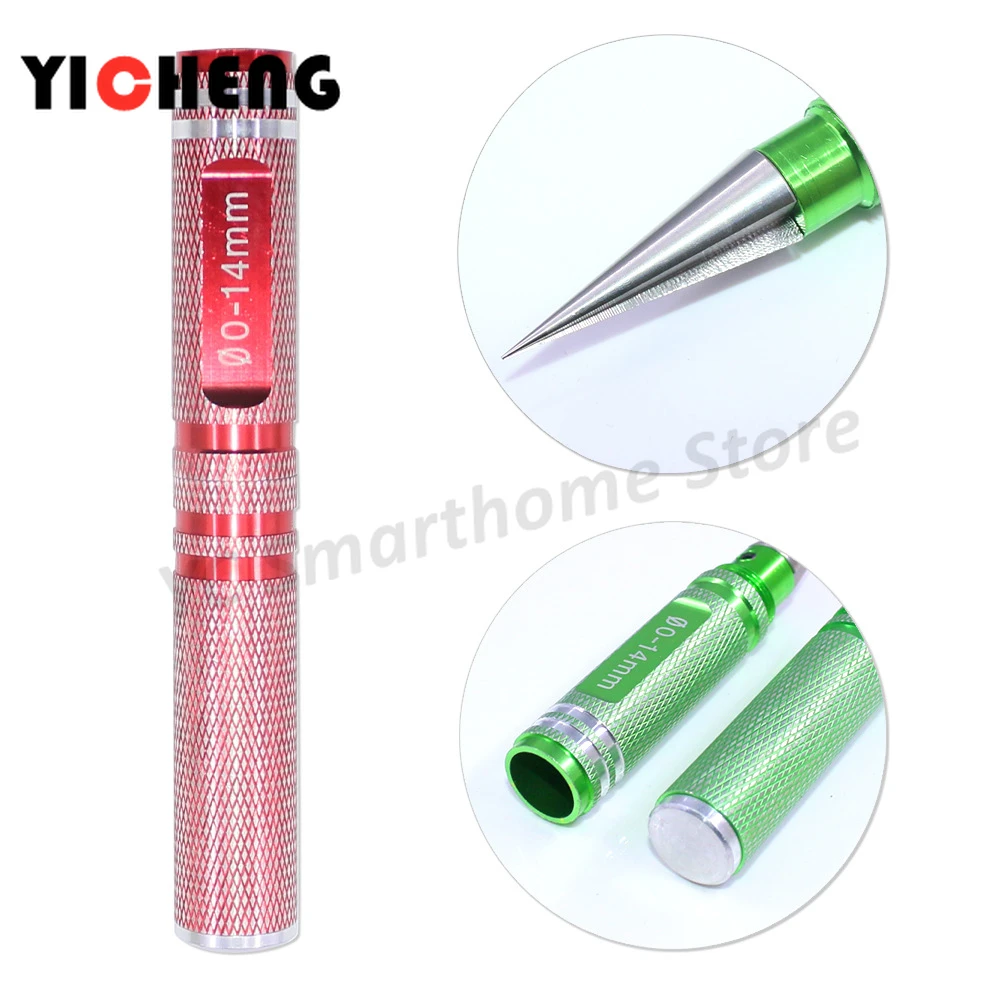 1Pcs Model Hole Drilling Tool Plastic Model Aluminum Alloy Reamer 0-14mm Hand Plastic Drilling Awl