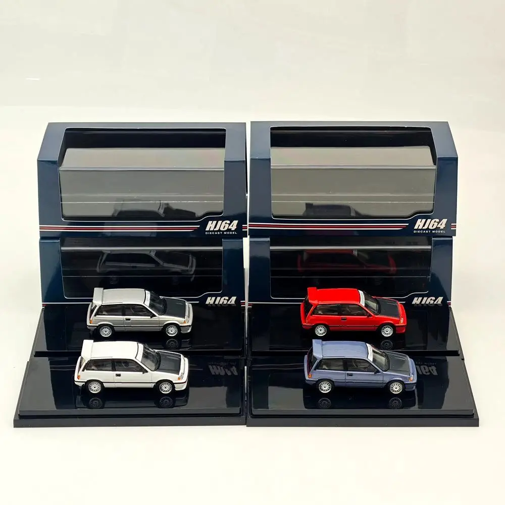 

Hobby HJ64 1:64 for CIVIC AT Late Version Carbon Bonnet JDM Street Racer Diecast Model Car Limited Collection