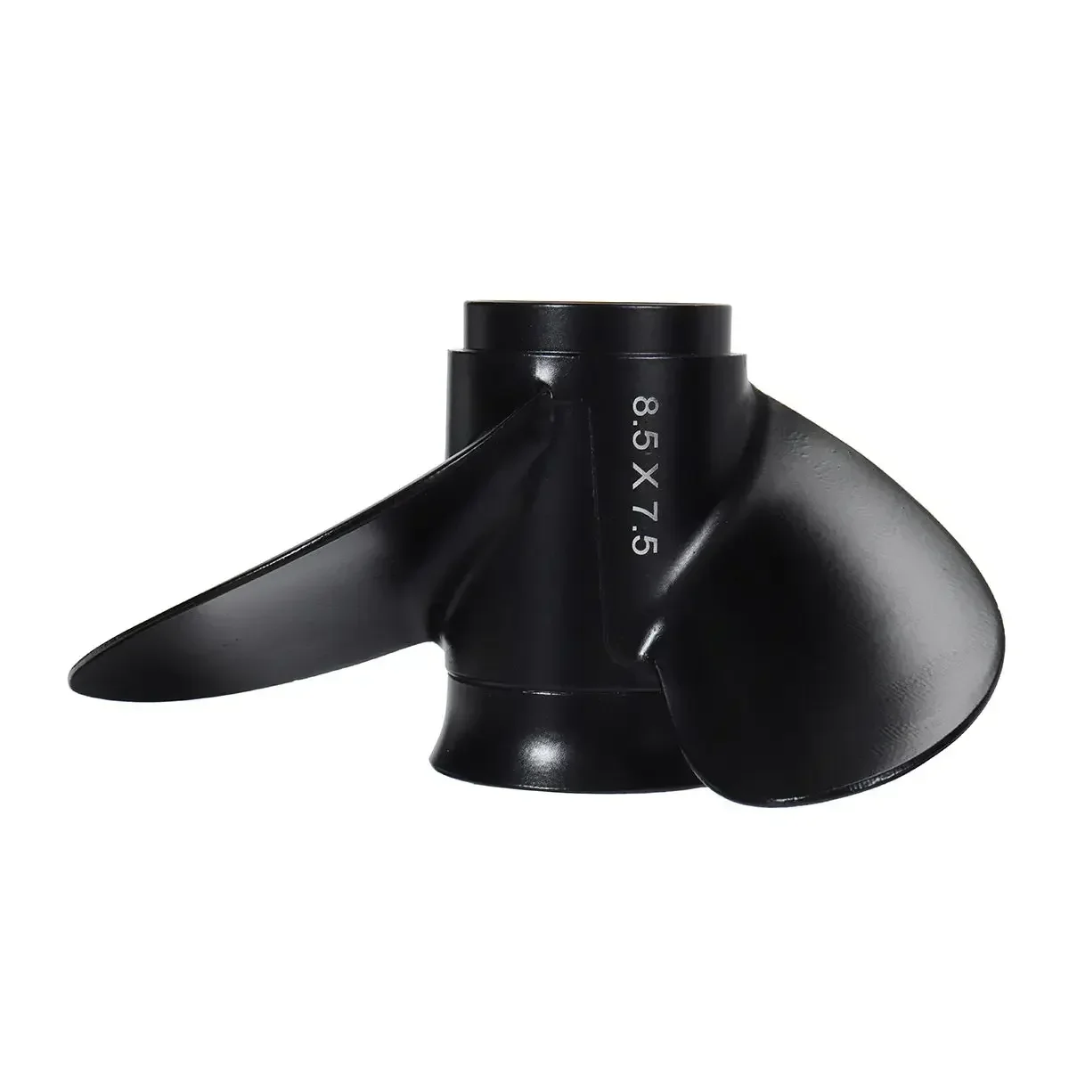 

Черный подвесной пропеллер из алюминиевого сплава с 12 шлицевыми зубьями и 3 лопастями для Tohatsu/Nissan/Mercury 8-9,8 л.с. 8,5 x 7,5 для 3B2-64515-0