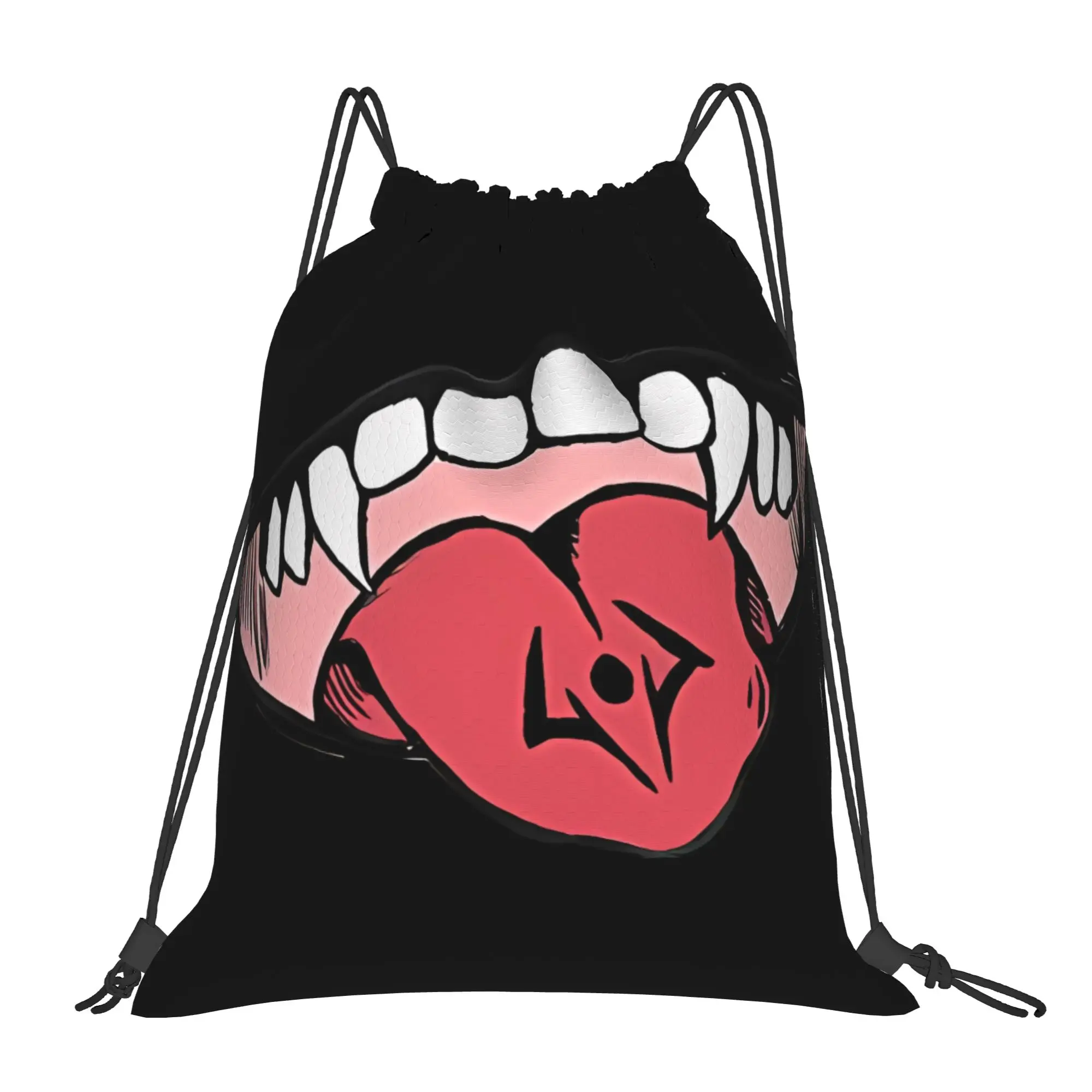 Gothic Vampire Tough jJujutsu Kaisenn Portable Sports Riding Gym Drawstring Storage Sporty Backpacks