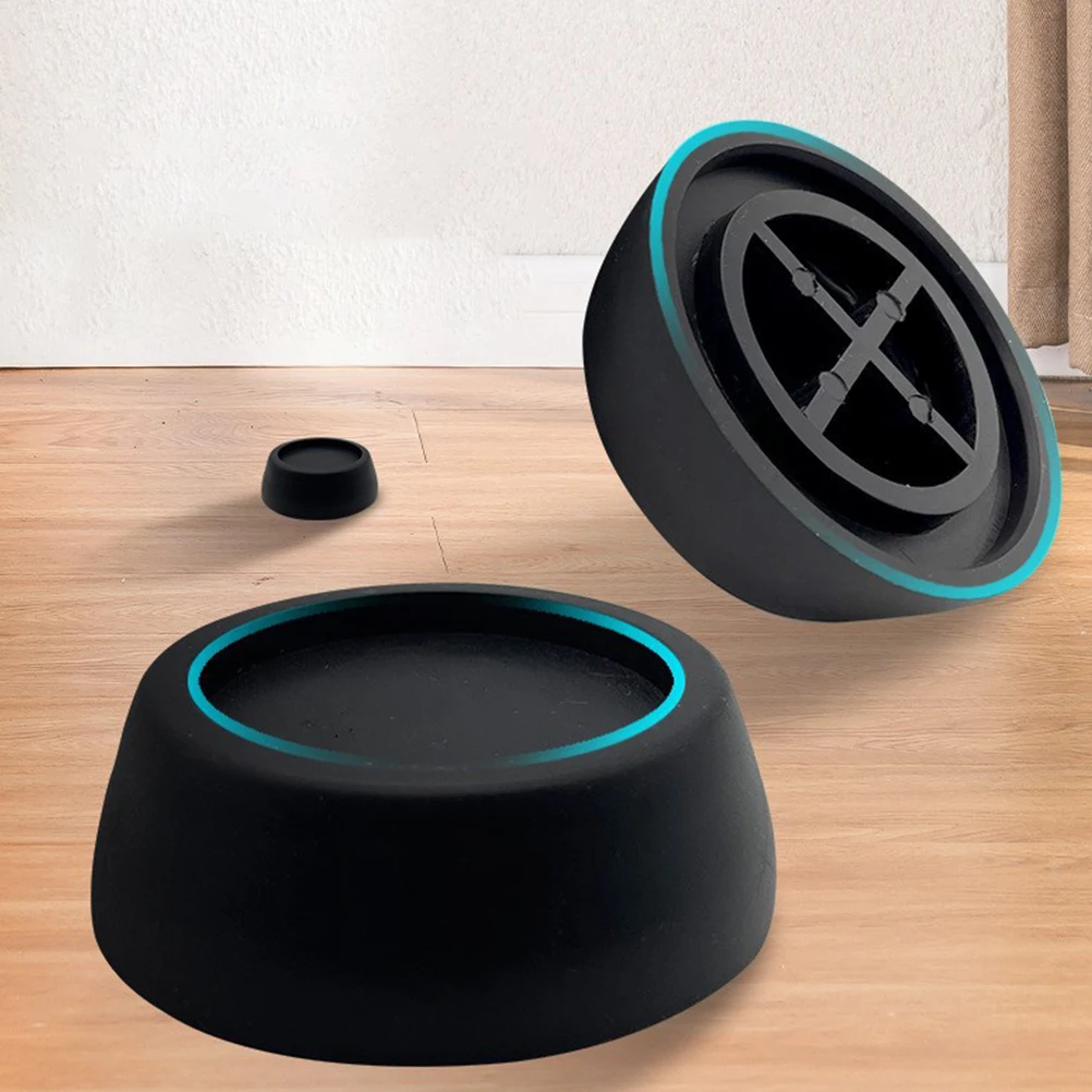 

4Pcs Tpr Anti-Vibration Pad for Washing Machine Furniture Risers No Tools Required Easy Installation Mat for Washer and Dryer