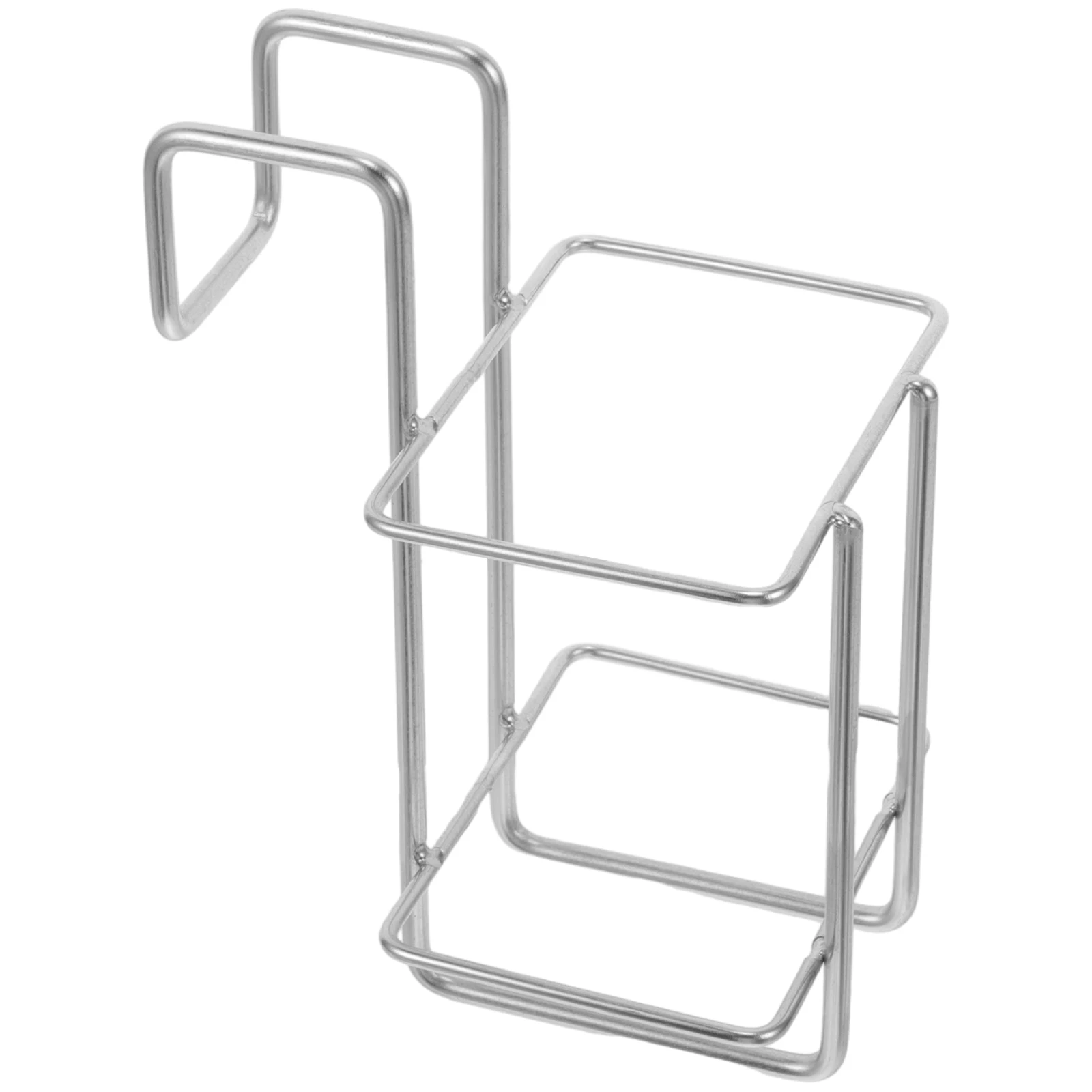 

Hand Holder Multifunctional Rack Stainless Steel Cup Hanger Bottle Organizer Shower Shelf Metal Display Kitchen Supply