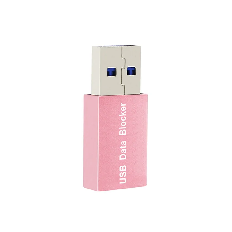 A19E-4PCS USB Data Blocker Charge-Only USB Jacking Prevention Adapter Data Sync Blocker Adapter For Blocking Data Sync