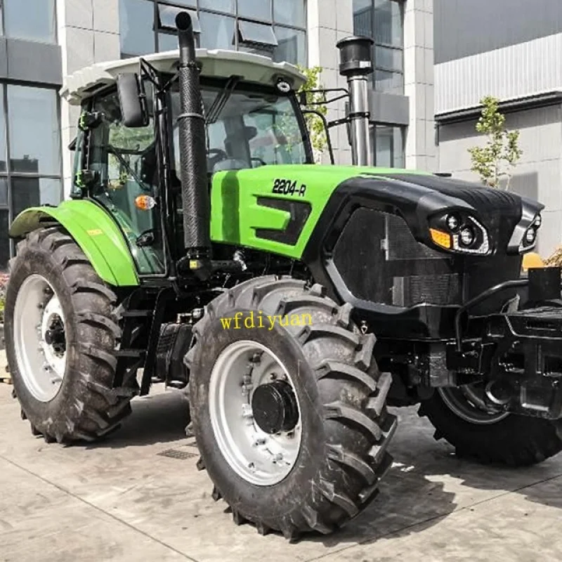 جرار زراعي بكابينة تيار متردد ، 4 × 4 ، 220 حصان ، agricola ، Traktor ، محرك ديزل Trator