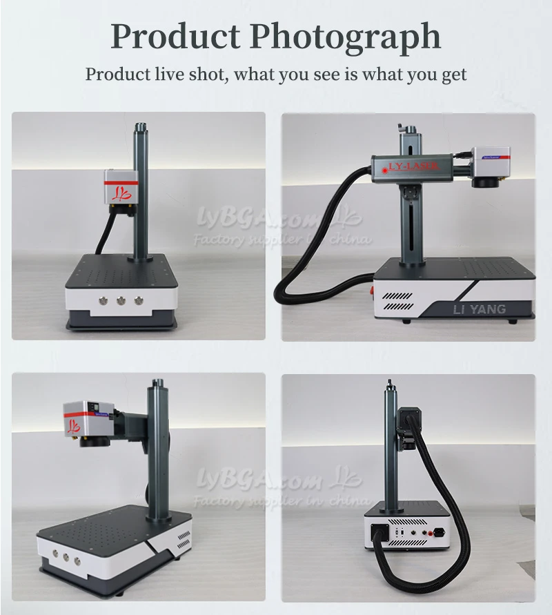 Price-reduction Promotion 100W Fiber Laser 50W Laser Marking Machine Jewelry Metal JPT MOPA 30W Colorful Maker Gold Silver Carve