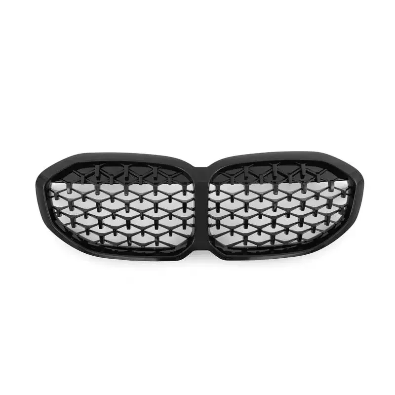 Diamond Full Black /Diamond Black Frame Chrome Point/Diamond Chrome for  1 Series F40 Car Grills  Accessories