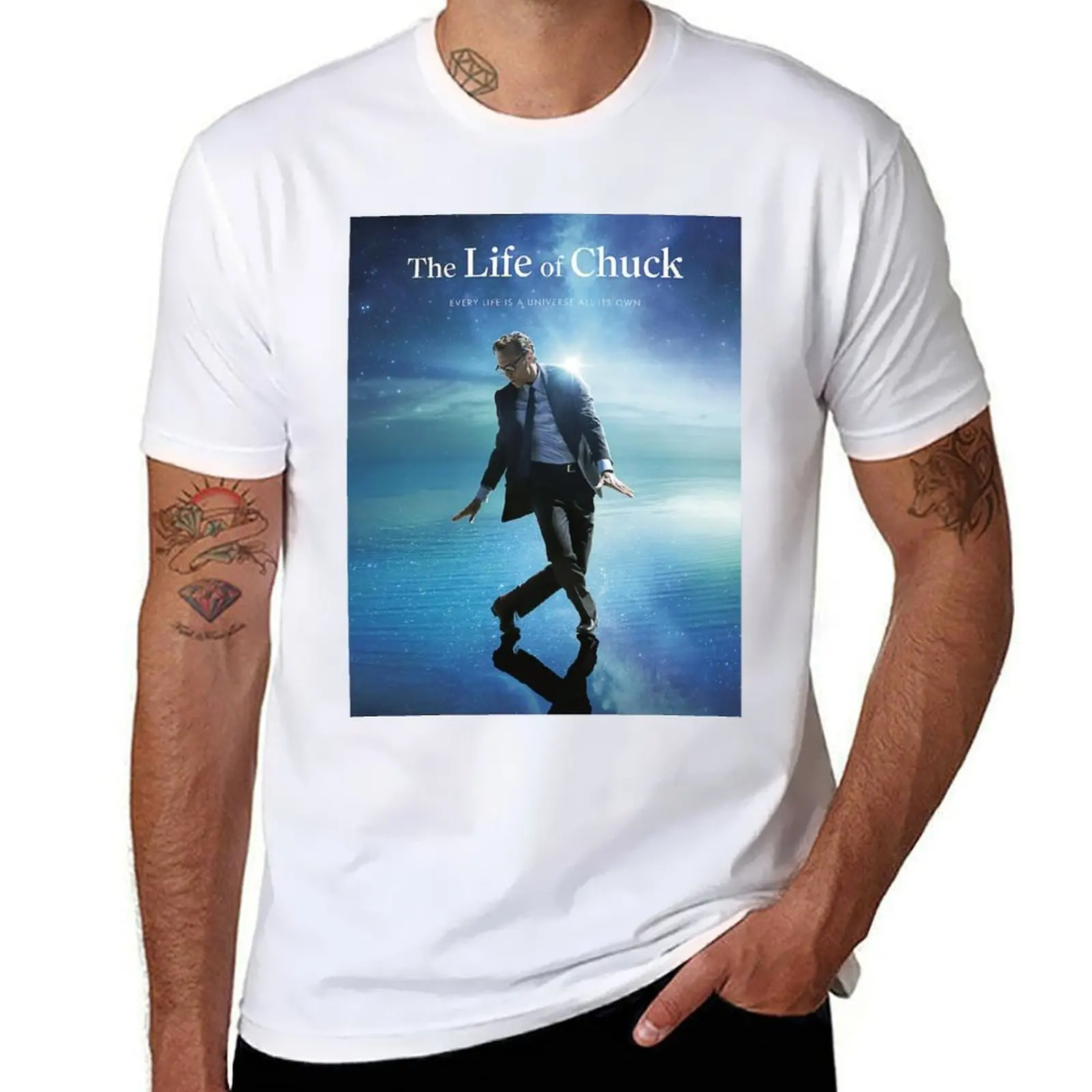 

THE LIFE OF CHUCK T-Shirt t shirts for man pack white essential t shirt T-Shirt