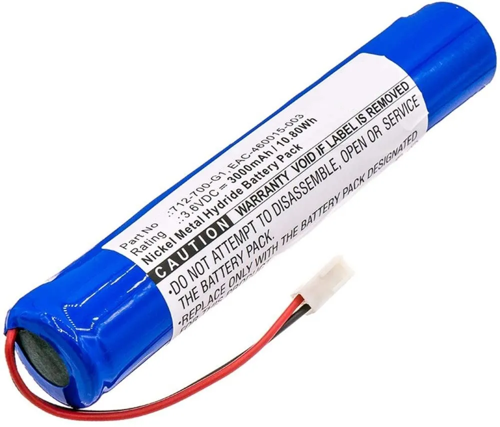 3.6V for Inficon A19267-460015-LSG Battery - Fully Compatible with D-TEK Select Refrigerant Leak, EAC-460015-003 712-700-G1