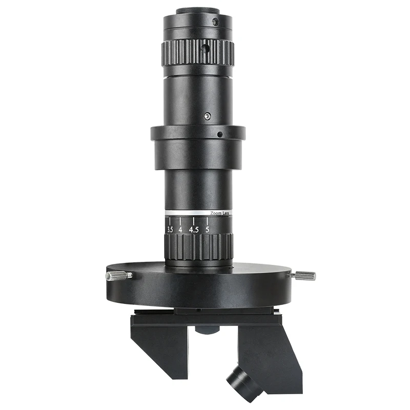 continuous zoom 360 rotation of industrial lens of 2D/3D microscope.