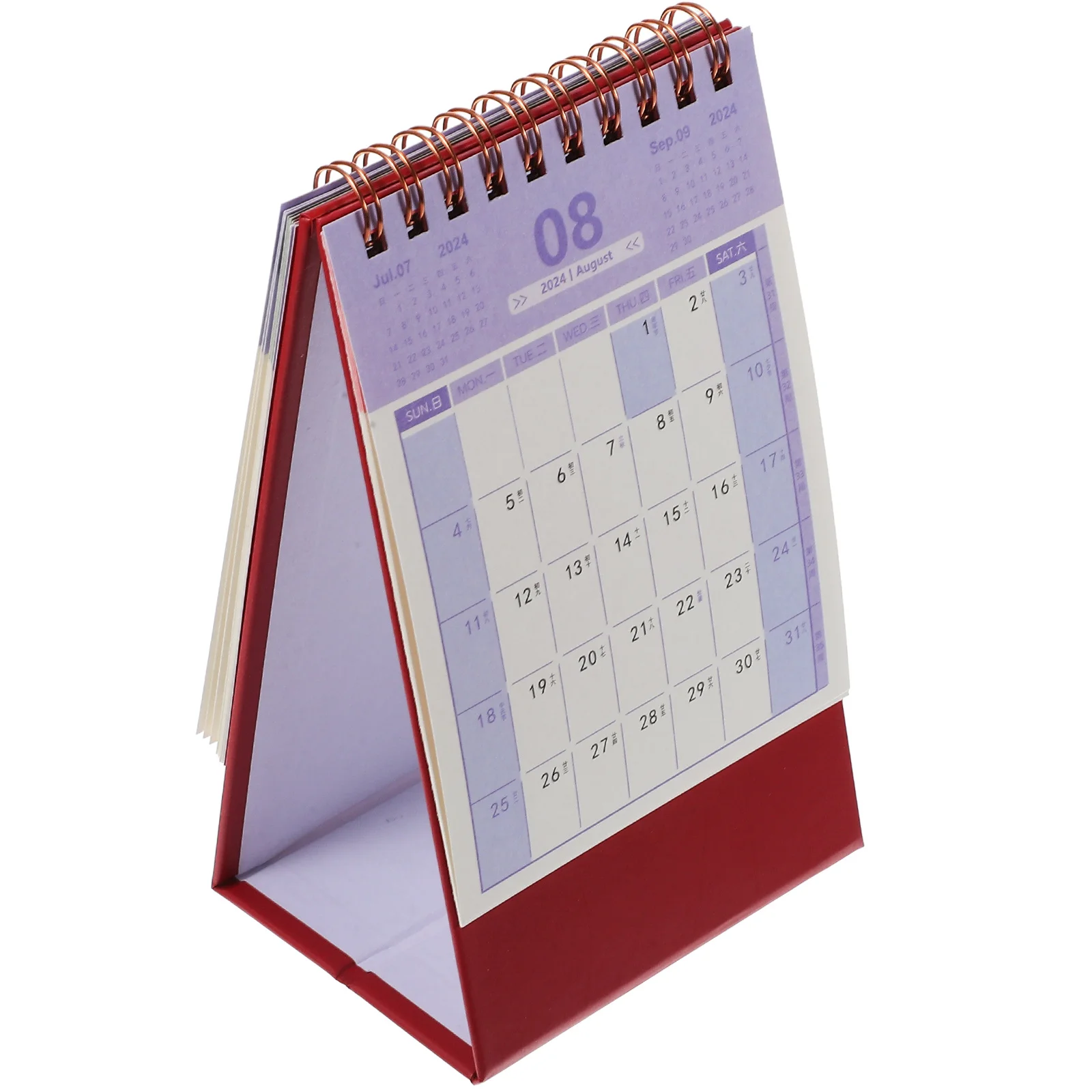 

Desk Calendar 2024 Monthly Planner Table Stand Organizer Week Schedule Calendar Portable Desktop Calendar Home Office Accessory