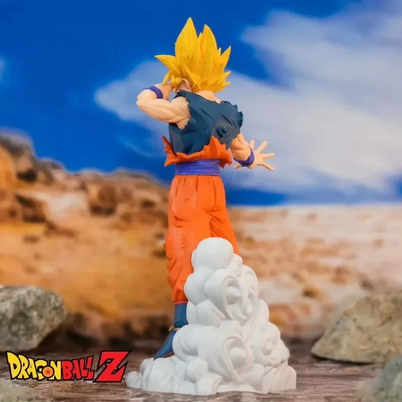 13cm Dragon Ball Z Anime Figure Super Saiyan Goku Action Figure Pvc Model Statue Doll Collection Decoration Toys Gift Ornaments