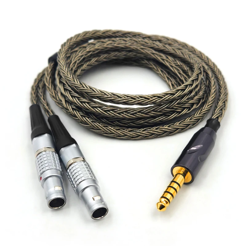 

Replaceable Upgrade Audio Cable16 Core 4.4mm 2.5mm Balanced Cable For FOCAL Utopia NEW Utopia Earphone Cable